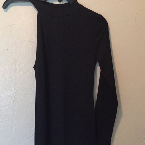 TopShop One shoulder maxi dress size 6 NWT - Picture 3 of 5